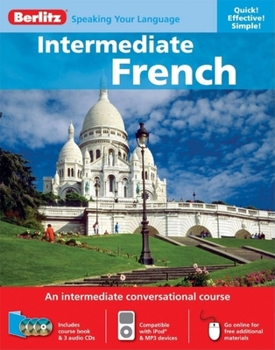Audio CD Berlitz Intermediate French [With Course Book] Book