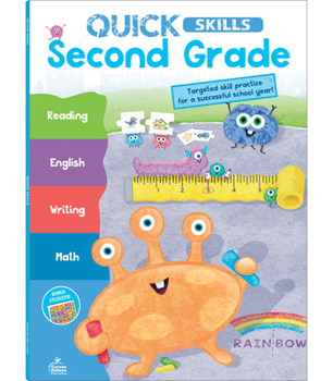 Paperback Quick Skills Second Grade Workbook Book