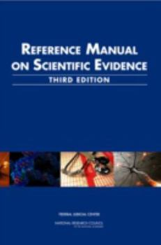 Paperback Reference Manual on Scientific Evidence Book