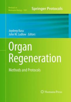 Paperback Organ Regeneration: Methods and Protocols Book