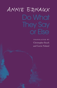 Paperback Do What They Say or Else Book