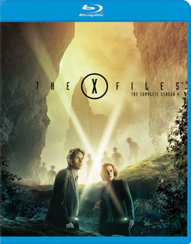 Blu-ray The X-Files: The Complete Fourth Season Book