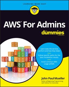Paperback AWS for Admins for Dummies Book