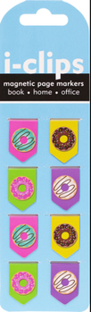 Misc. Donuts I-Clips Magnetic Page Markers Book
