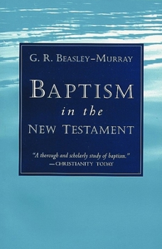 Paperback Baptism in the New Testament Book