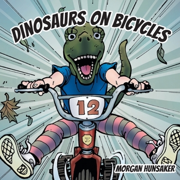 Paperback Dinosaurs on Bicycles Book