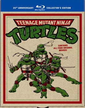 Blu-ray Teenage Mutant Ninja Turtles Film Collection Book