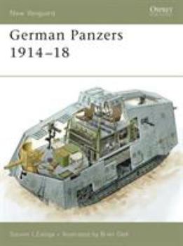Paperback German Panzers 1914-18 Book