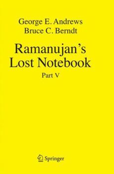 Paperback Ramanujan's Lost Notebook: Part V Book