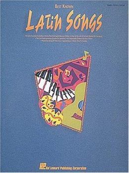 Paperback Best Known Latin Songs Book