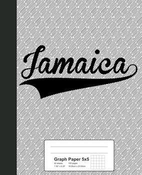 Graph Paper 5x5: JAMAICA Notebook
