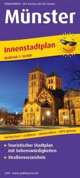 Map Münster City Center Map [German] Book