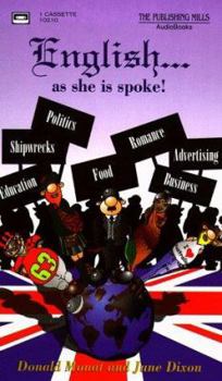 Audio Cassette English as She Is Spoke(cassette) Book