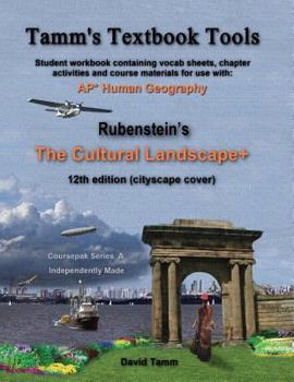 Paperback The Cultural Landscape 12th edition+ Student Workbook: Relevant daily assignments tailor-made to the Rubenstein text Book