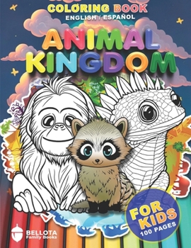 Paperback Animal Kingdom Coloring Book
