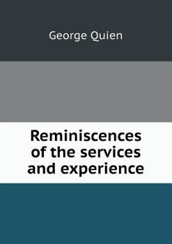Paperback Reminiscences of the Services and Experience Book