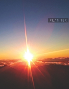 Planner: SunriseAnime & Chill 2 Year Monthly Planner with Note Pages (24 Months) | Jan 2020 - Dec 2021 | Month Planning | Appointment Calendar Schedule | Plan Each Day, Set Goals & Get Stuff Done