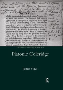 Paperback Platonic Coleridge Book