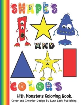 Paperback Shapes and Colors: With Monsters Coloring Book