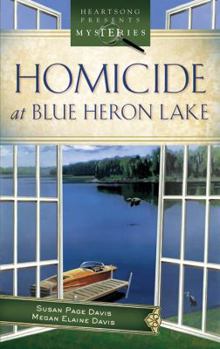 Paperback Homicide at Blue Heron Lake Book