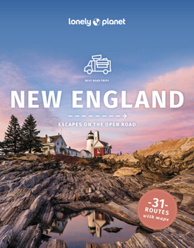 Paperback Lonely Planet Best Road Trips New England Book