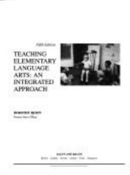 Paperback Teaching the Language Arts: An Integrated Approach Book