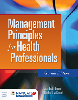 Paperback Management Principles for Health Professionals [With Access Code] Book