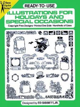 Paperback Ready-To-Use Illustrations for Holidays and Special Occasionready-To-Use Illustrations for Holidays and Special Occasions S Book