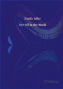 Paperback Der Stil in der Musik [German] Book