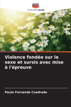 Paperback Violence fondée sur le sexe et sursis avec mise à l'épreuve [French] Book