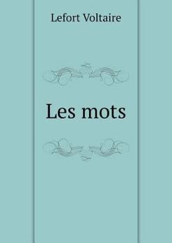 Paperback Les mots [French] Book