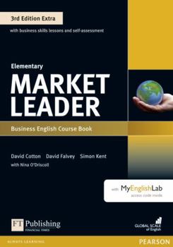 Paperback Market Leader 3rd Edition Extra Elementary Coursebook with DVD-ROM and Myenglishlab Pack [With DVD ROM] Book