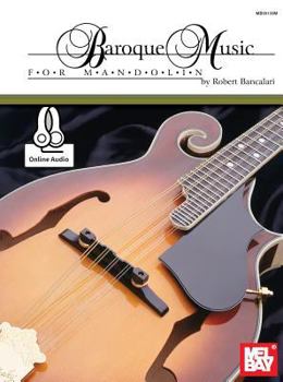 Paperback Baroque Music for Mandolin Book
