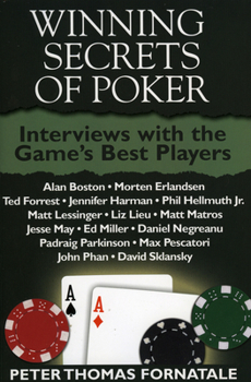 Hardcover Winning Secrets of Poker: Poker Insights from Professional Players Book