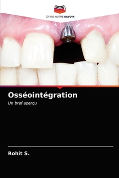 Paperback Osséointégration [French] Book