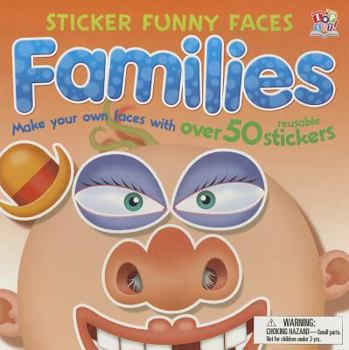 Paperback Families - Sticker Funny Faces Book