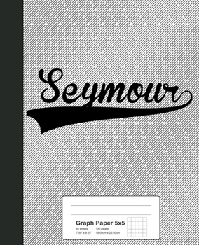Paperback Graph Paper 5x5: SEYMOUR Notebook Book
