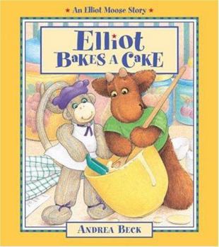 Hardcover Elliot Bakes a Cake Book