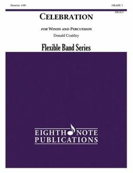 Paperback Celebration for Winds and Percussion: Conductor Score & Parts Book