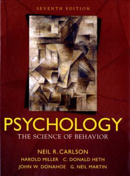 Hardcover Psychology: The Science of Behavior Book