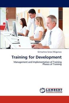 Paperback Training for Development Book
