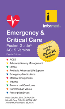 Spiral-bound Emergency & Critical Care Pocket Guide, Revised Eighth Edition Book