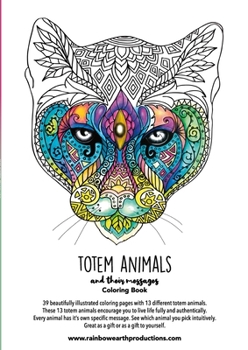 Paperback Totem Animals Coloring Book