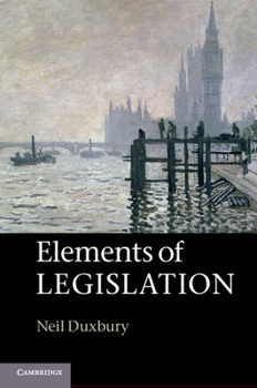 Paperback Elements of Legislation Book