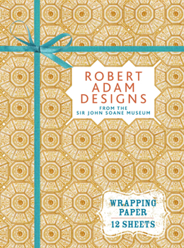 Paperback Robert Adam Designs from Sir John Soane's Museum: Wrapping Paper Book