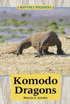 Hardcover Natures Predators: Komodo Dragons Book