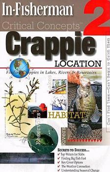 Paperback Crappie Location: Finding Crappies in Lakes, Rivers & Reservoirs Book