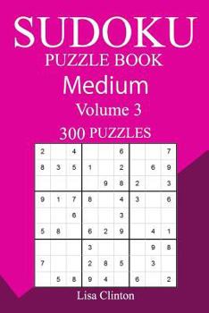 Paperback 300 Medium Sudoku Puzzle Book