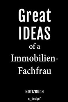 Notizbuch für Immobilienfachmänner / Immobilienfachmann / Immobilienfachfrau: Originelle Geschenk-Idee [120 Seiten liniertes blanko Papier] (German Edition)