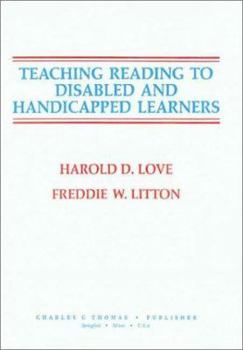 Hardcover Teaching Reading to Disabled and Handicapped Learners Book